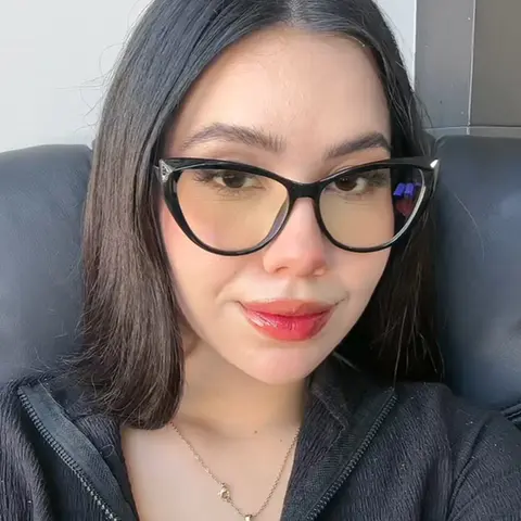Cat-eye Black Eyeglasses