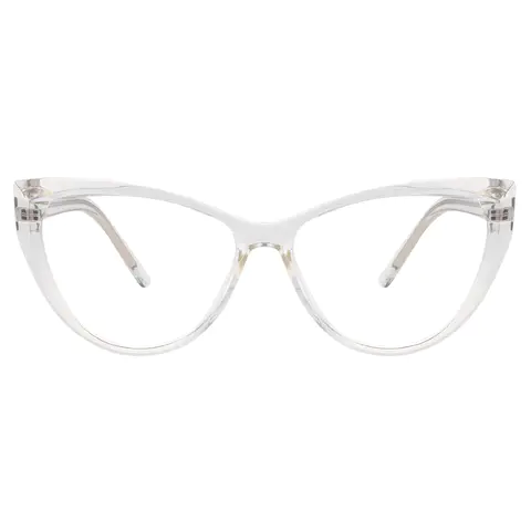 Cat-eye Clear Eyeglasses