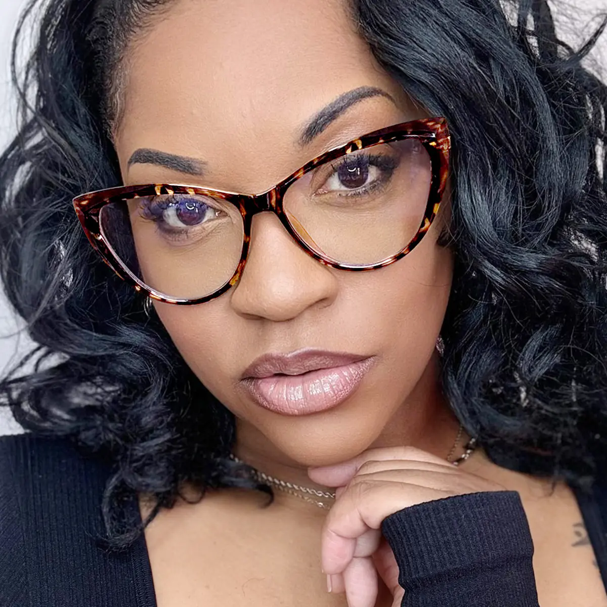 Cat-eye Tortoiseshell Eyeglasses