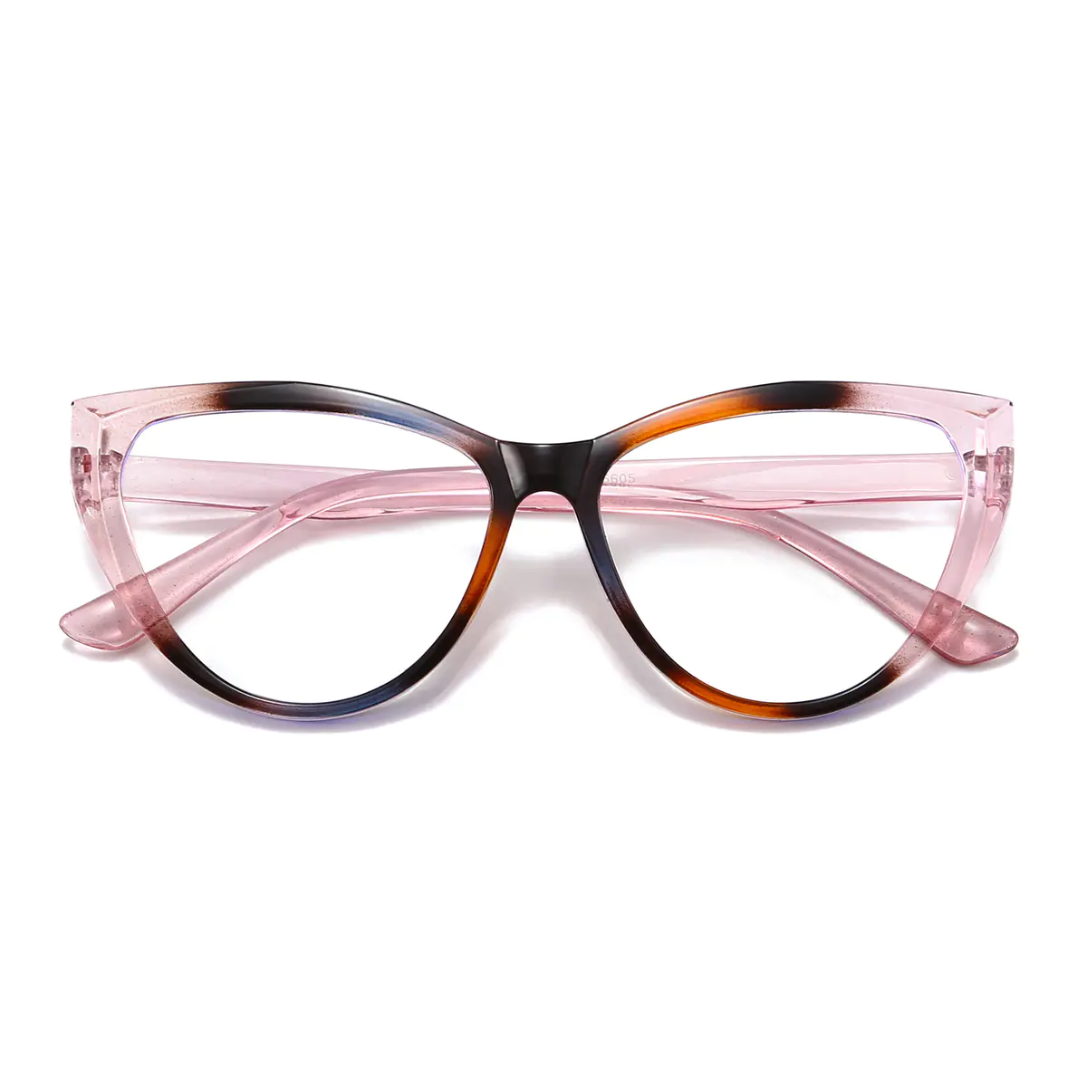 Cat-eye Tortoiseshell/Pink Eyeglasses