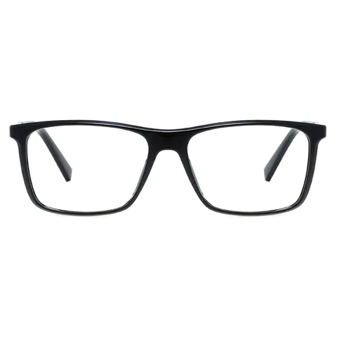 Rectangle Black Eyeglasses