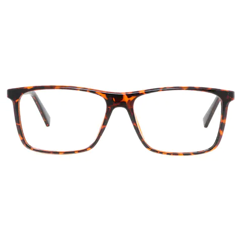 Rectangle Tortoiseshell Eyeglasses