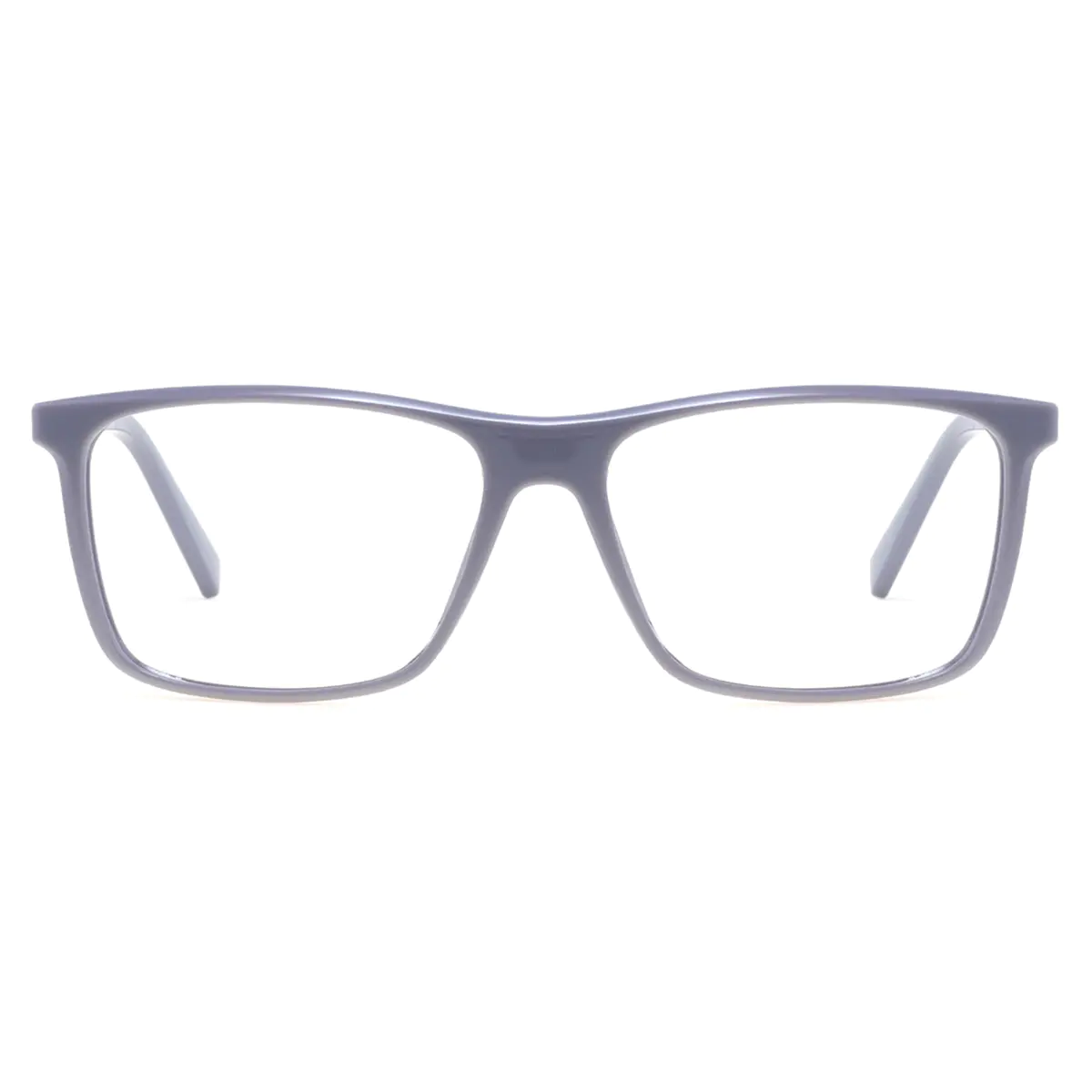 Rectangle Grey Eyeglasses