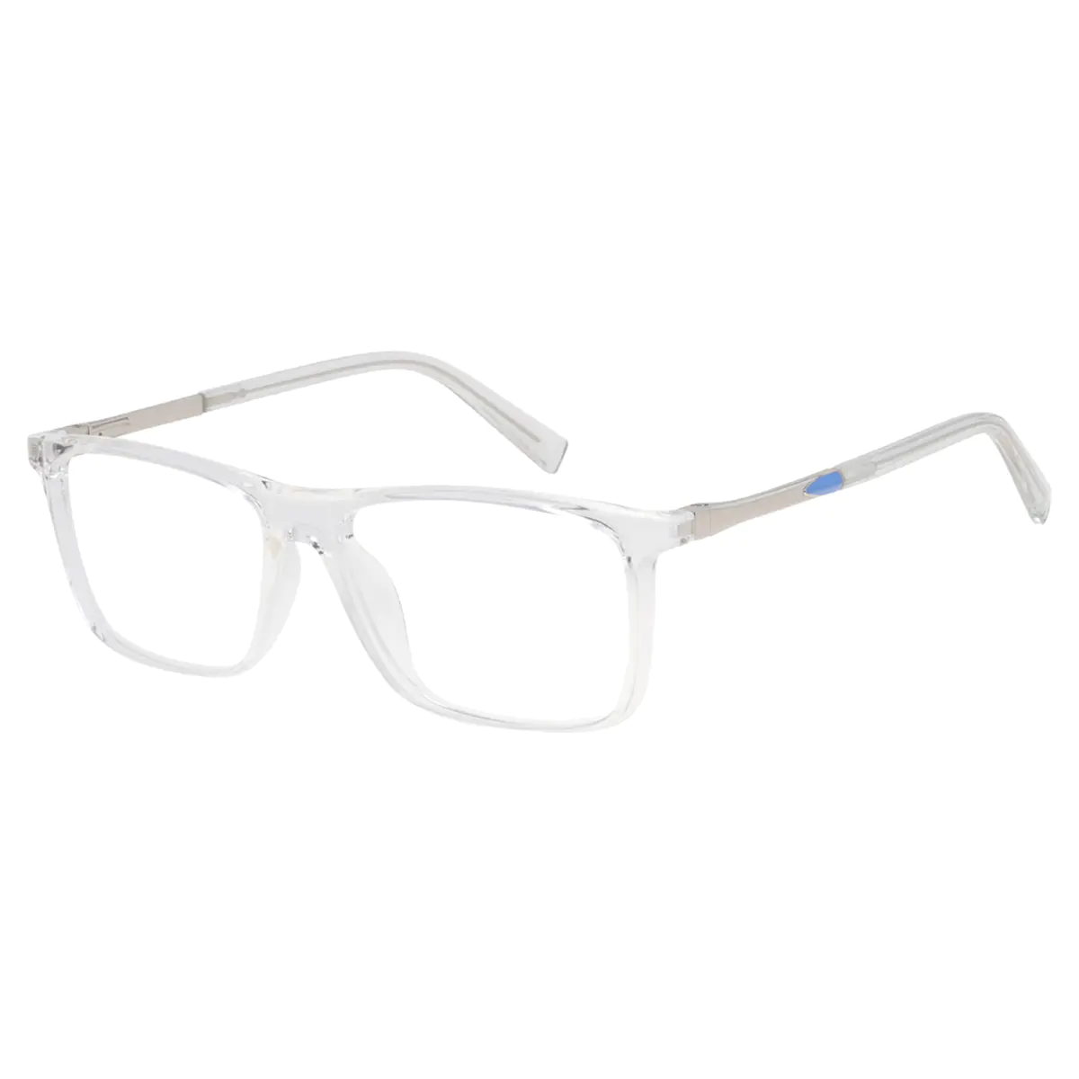 Rectangle Clear Eyeglasses