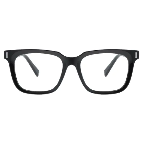 Square Black Eyeglasses