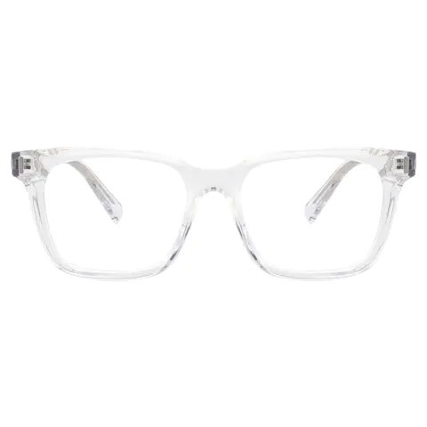 Square Clear Eyeglasses