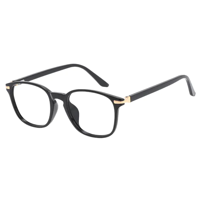 Square Black Eyeglasses