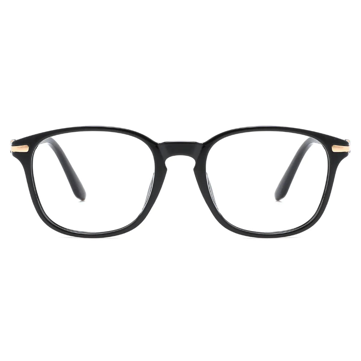 Square Black Eyeglasses