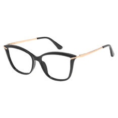 Cat-eye Black Eyeglasses