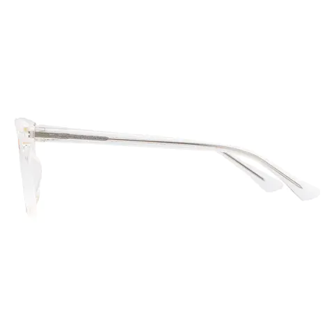 Square Clear Eyeglasses