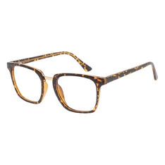 Square Tortoiseshell Eyeglasses