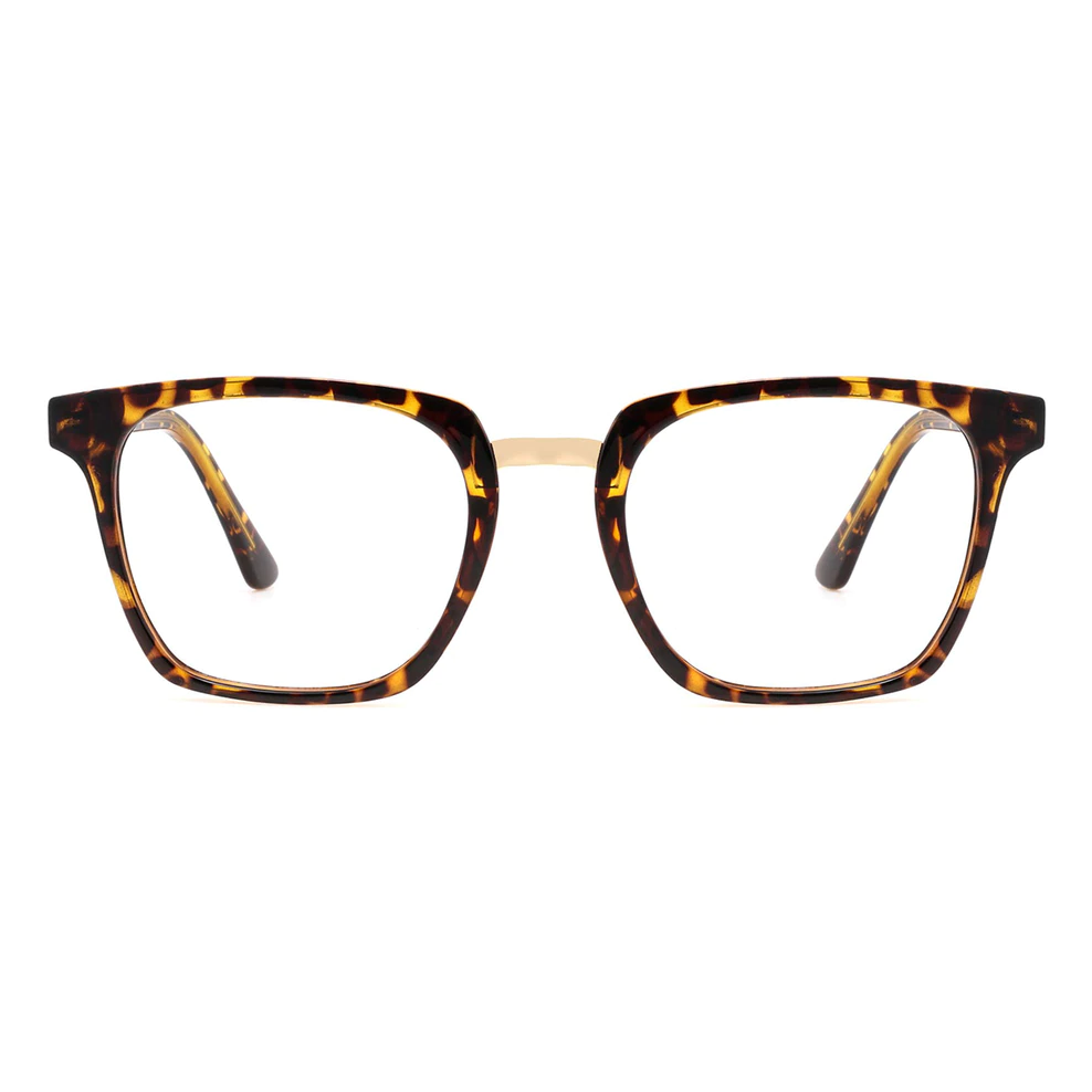 Square Tortoiseshell Eyeglasses
