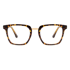 Square Tortoiseshell Eyeglasses