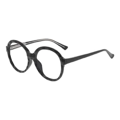 Round Black Eyeglasses