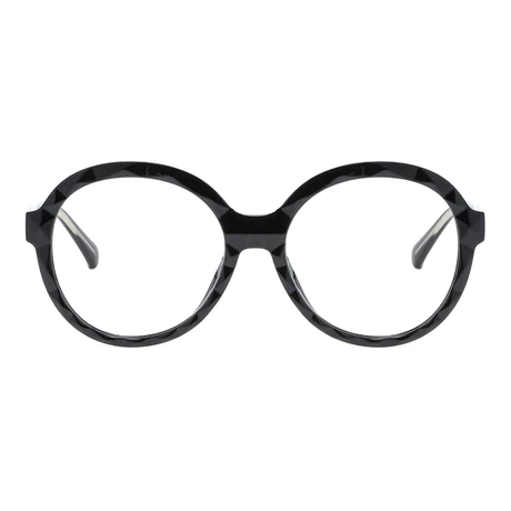 Round Black Eyeglasses
