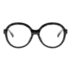 Round Black Eyeglasses