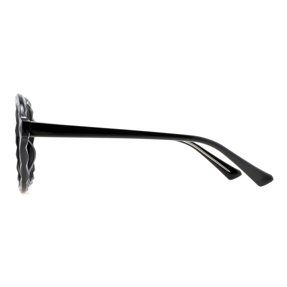 Round Black Eyeglasses