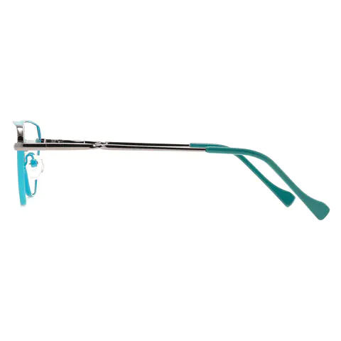 Cat-eye Green Eyeglasses