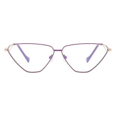Cat-eye Purple Eyeglasses