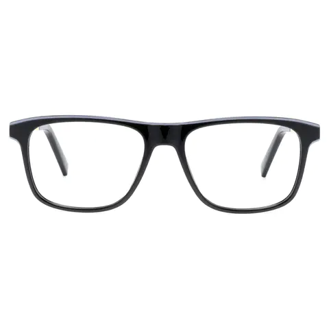 Rectangle Black Eyeglasses