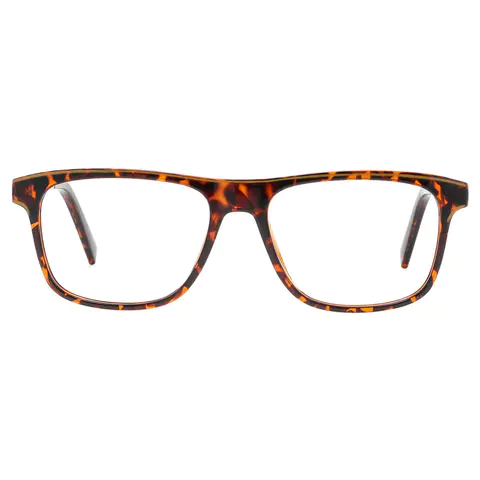 Rectangle Tortoiseshell Eyeglasses