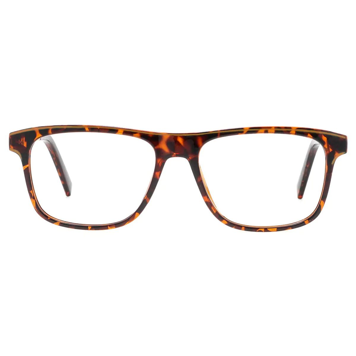 Rectangle Tortoiseshell Eyeglasses
