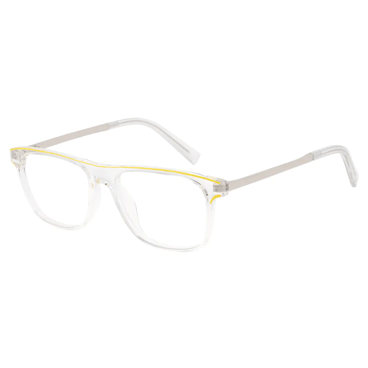 Rectangle Clear Eyeglasses