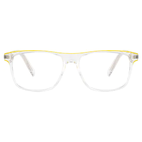Rectangle Clear Eyeglasses