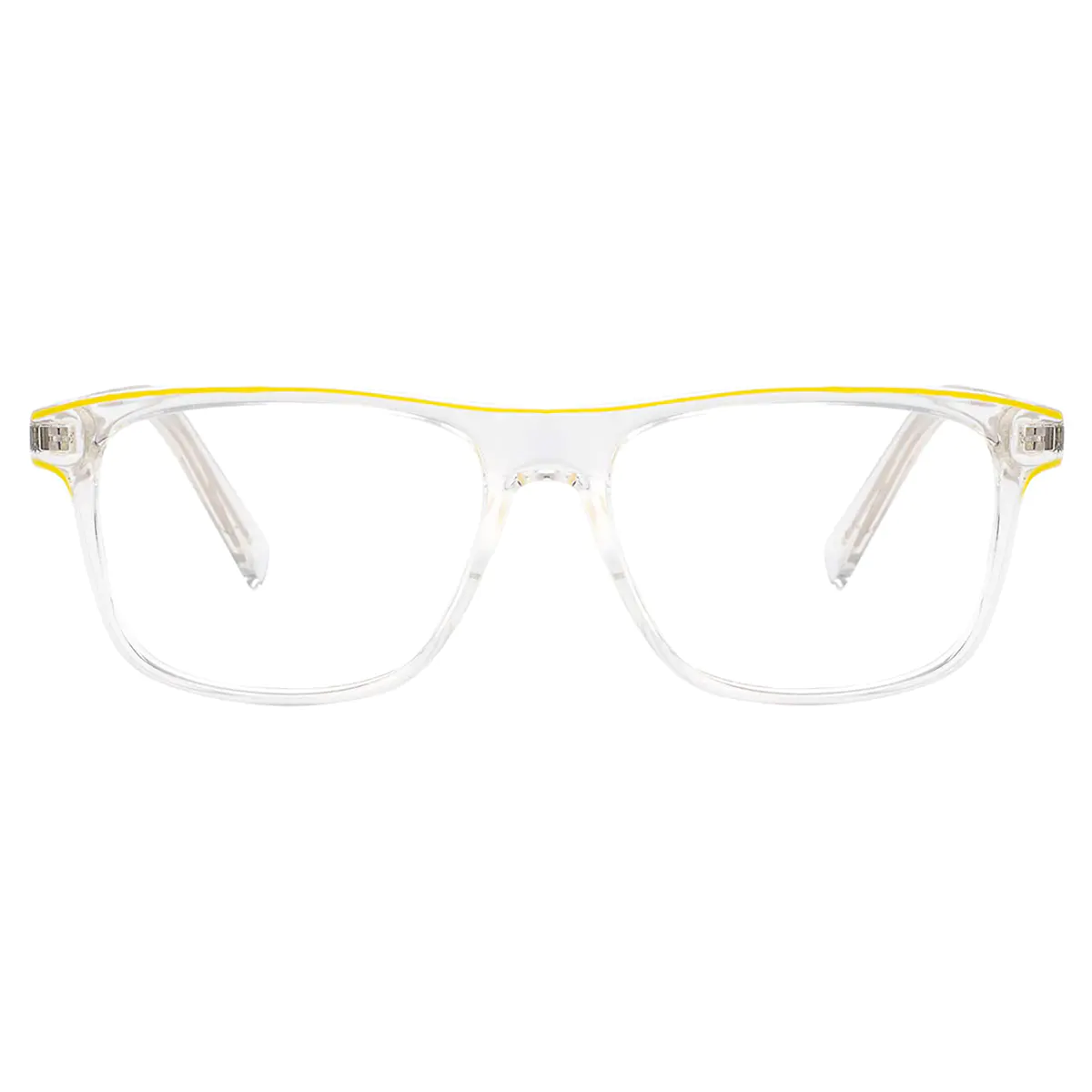 Rectangle Clear Eyeglasses