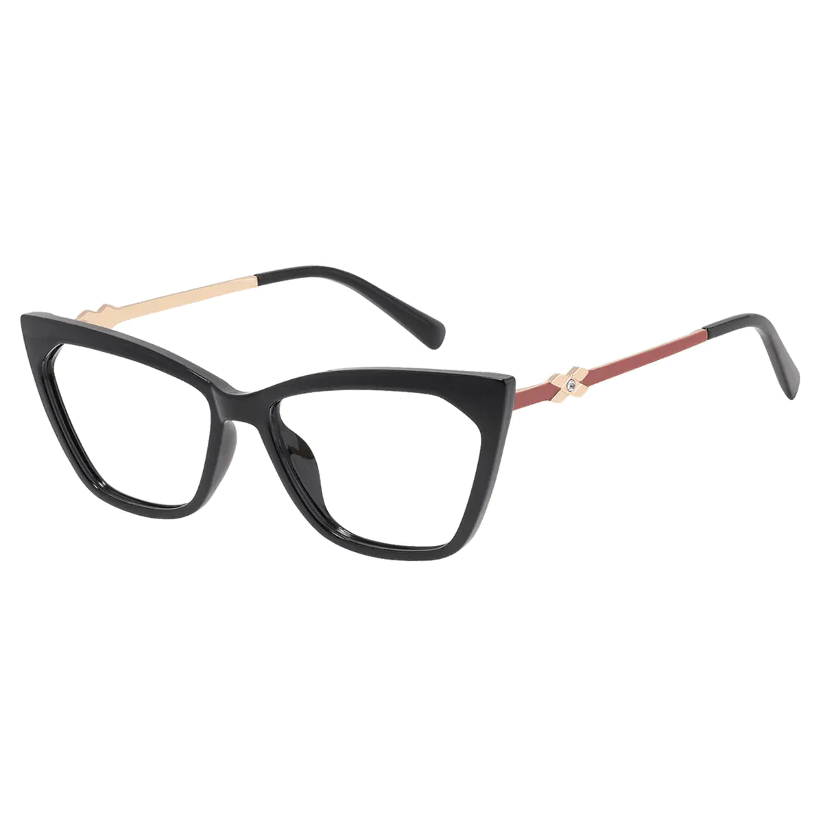 Cat-eye Black Eyeglasses
