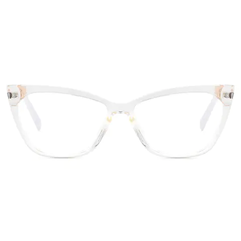 Cat-eye Clear Eyeglasses
