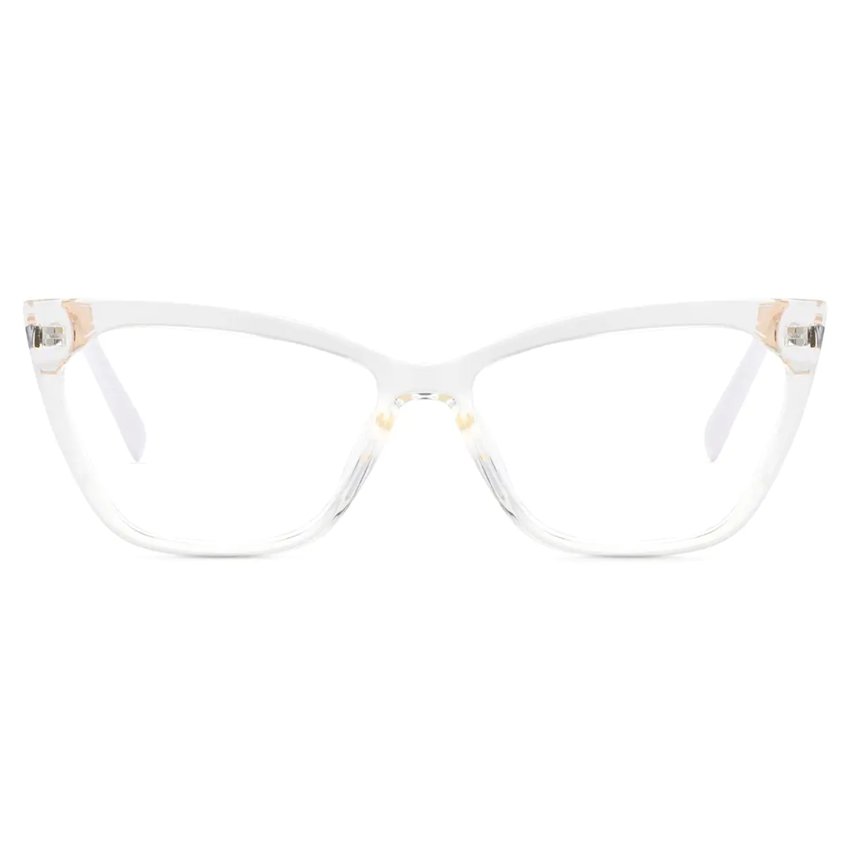 Cat-eye Clear Eyeglasses