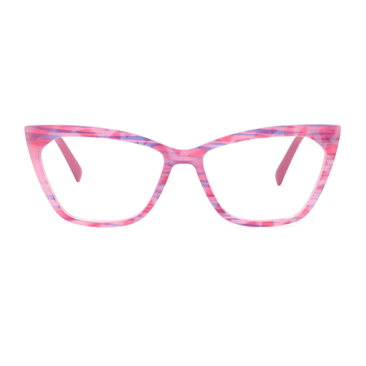 Cat-eye Pink Tortoiseshell Eyeglasses