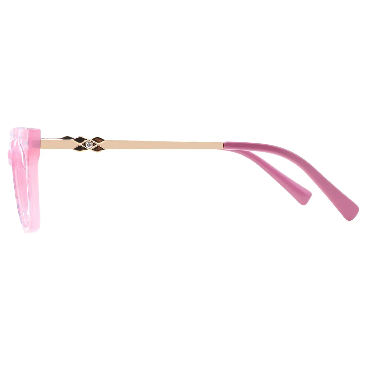 Cat-eye Pink Tortoiseshell Eyeglasses