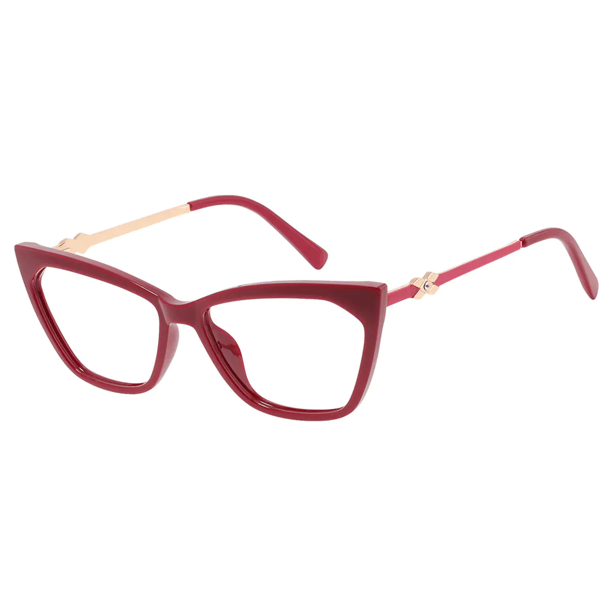 Cat-eye Red Eyeglasses