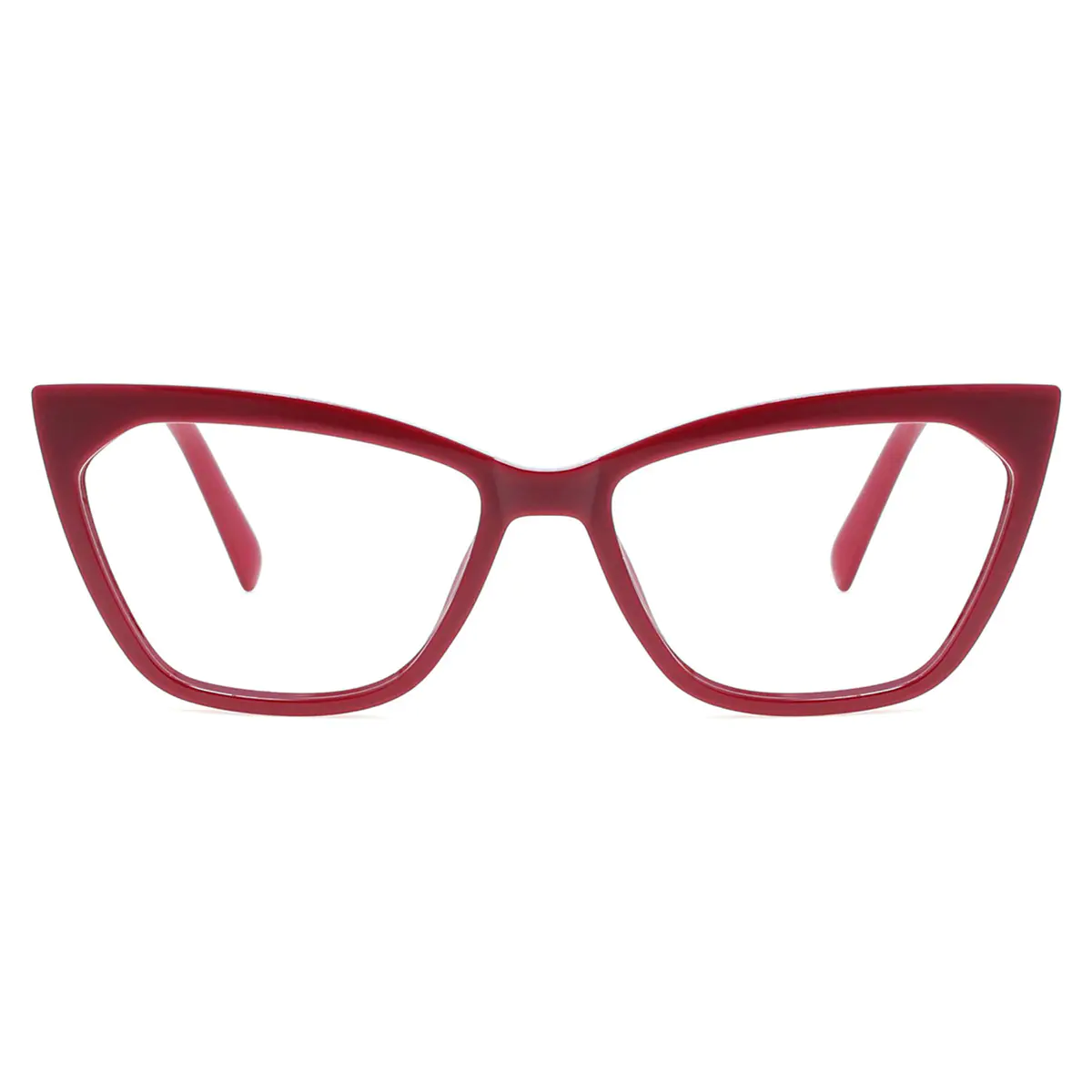 Cat-eye Red Eyeglasses