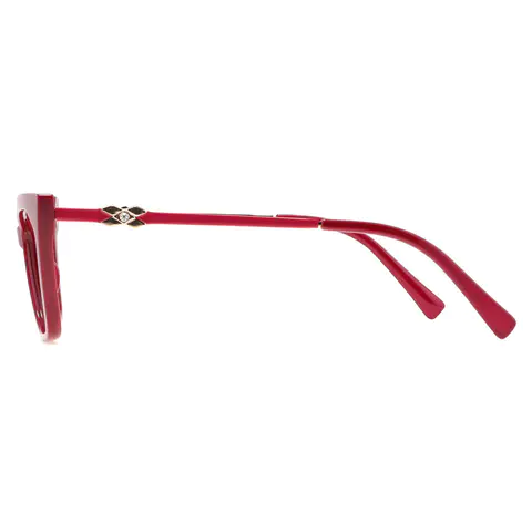 Cat-eye Red Eyeglasses