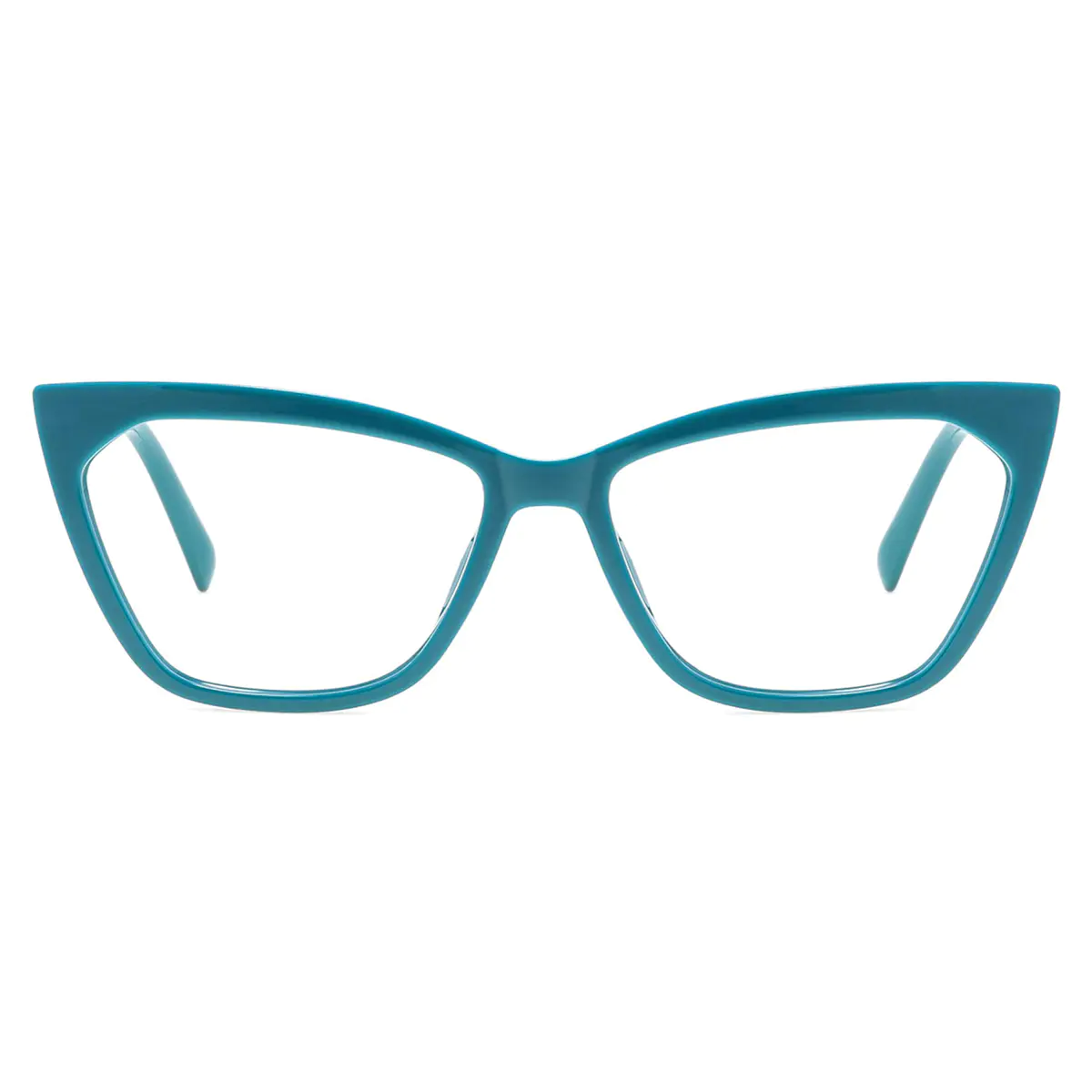 Cat-eye Green Eyeglasses