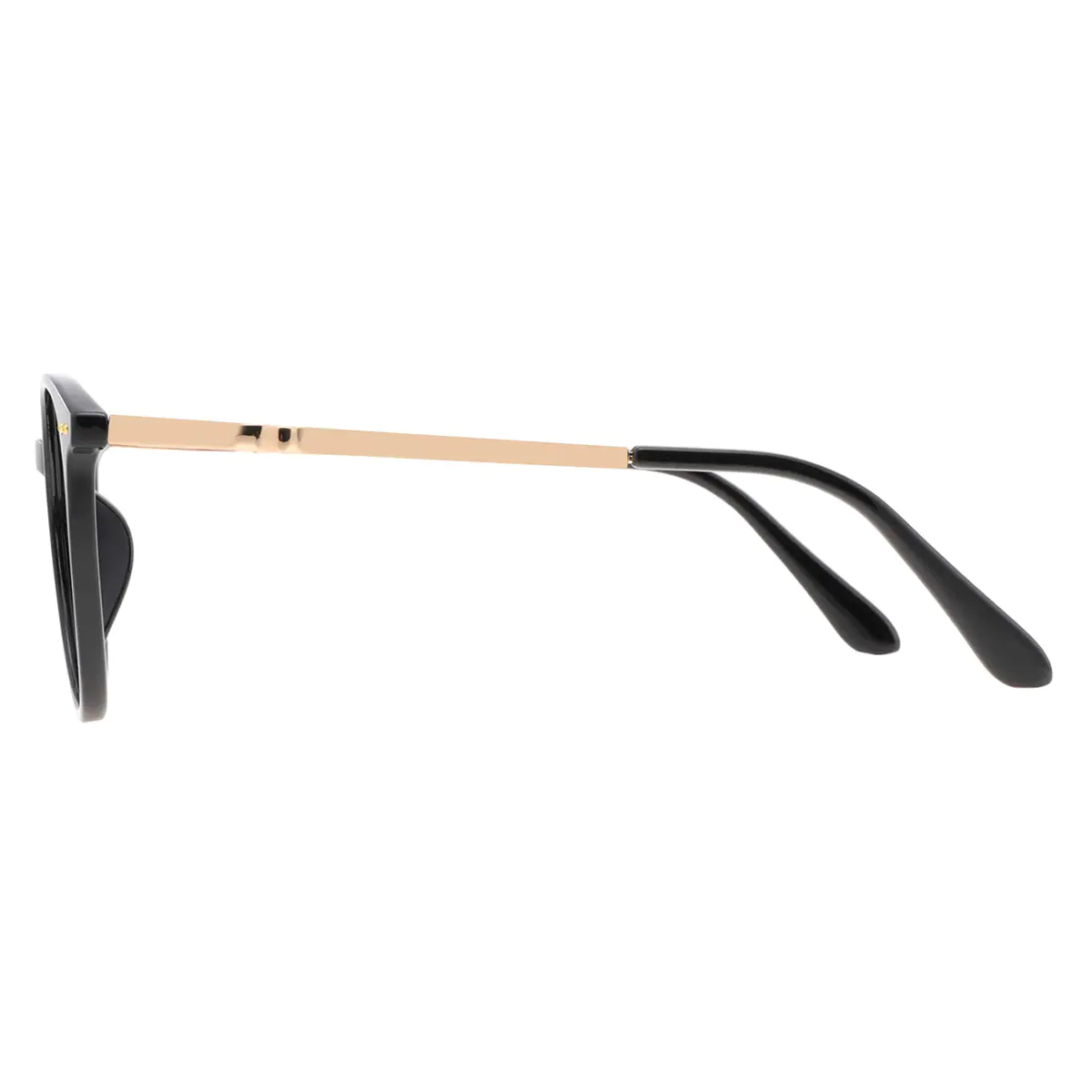 Oval Black Eyeglasses