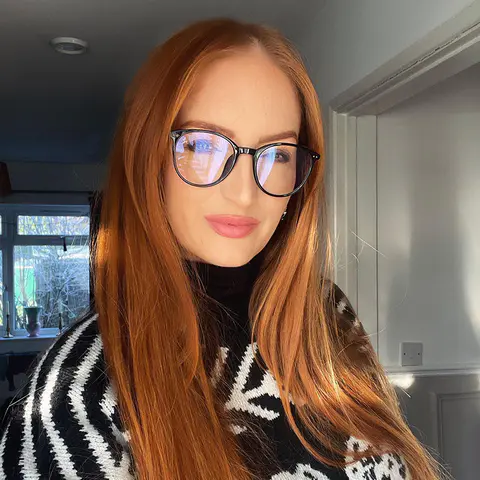 Oval Black Eyeglasses