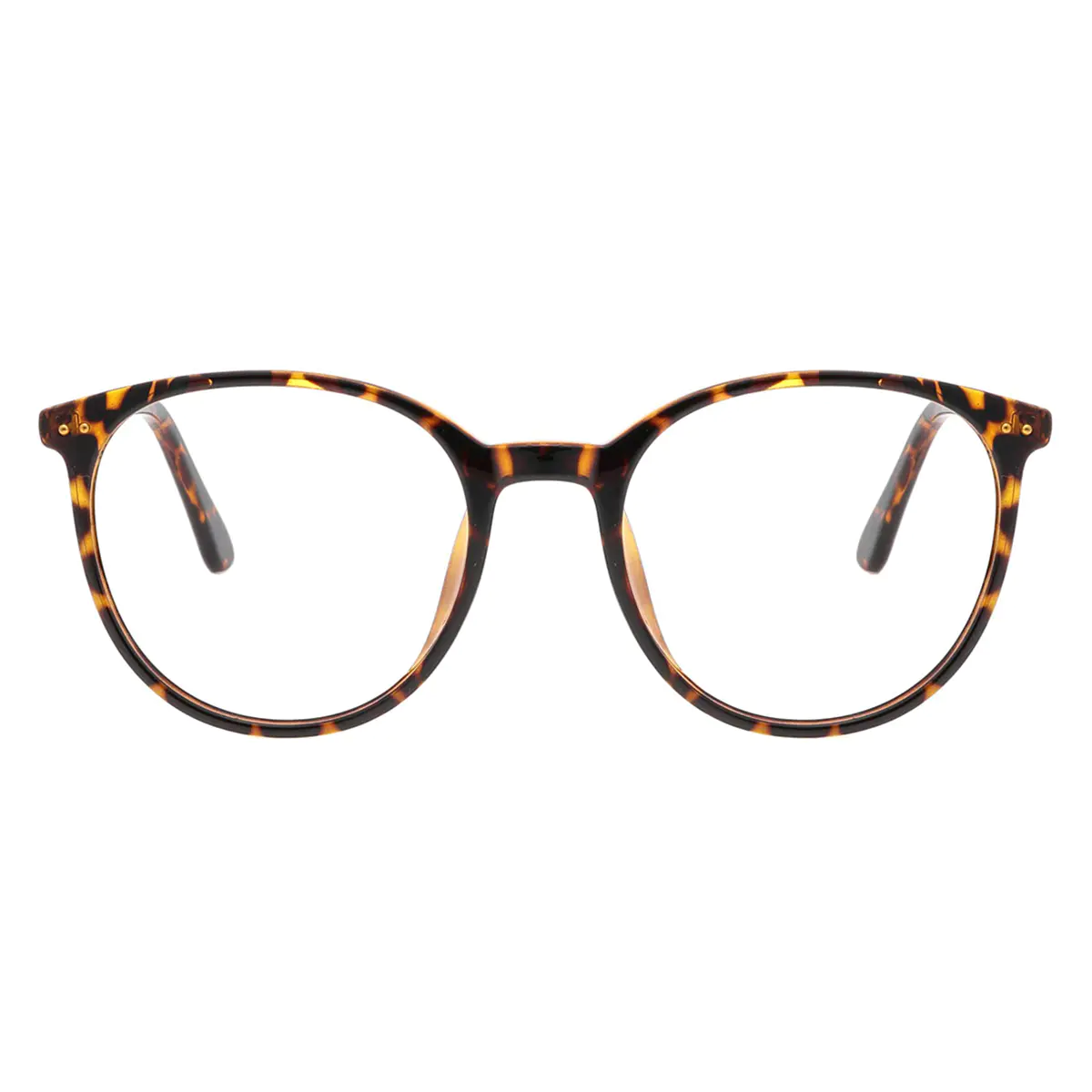 Oval Tortoiseshell Eyeglasses