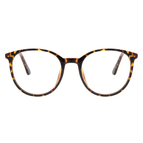 Oval Tortoiseshell Eyeglasses