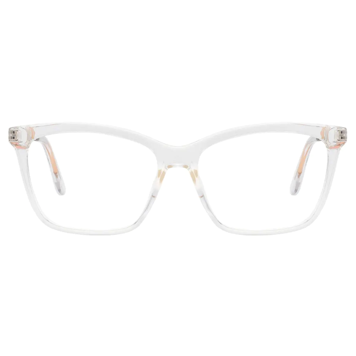 Rectangle Clear Eyeglasses