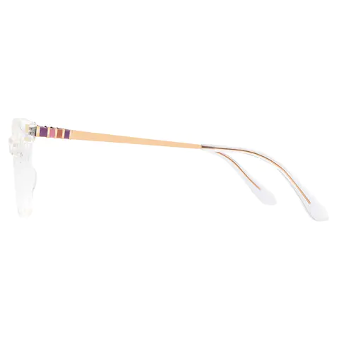 Rectangle Clear Eyeglasses