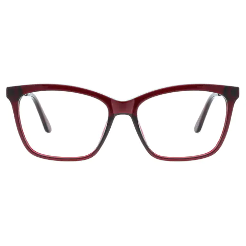 Rectangle Wine Eyeglasses
