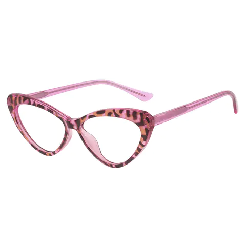 Cat-eye Pink Tortoiseshell Eyeglasses