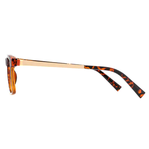 Rectangle Tortoiseshell Eyeglasses