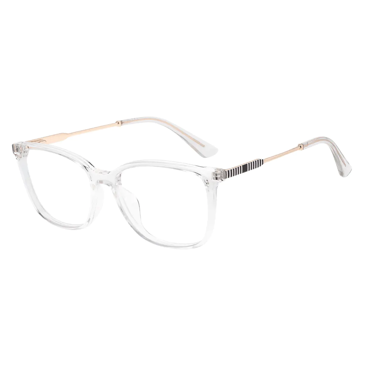 Rectangle Clear Eyeglasses