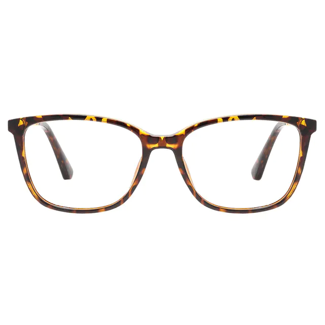 Rectangle Tortoiseshell Eyeglasses