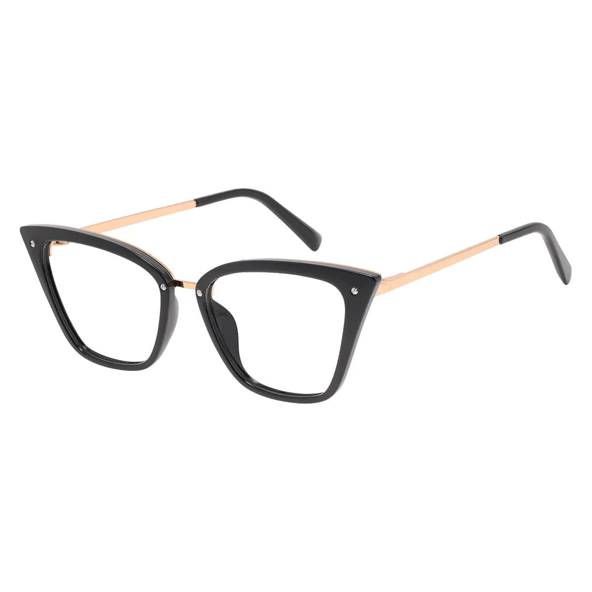 Cat-eye Black Eyeglasses